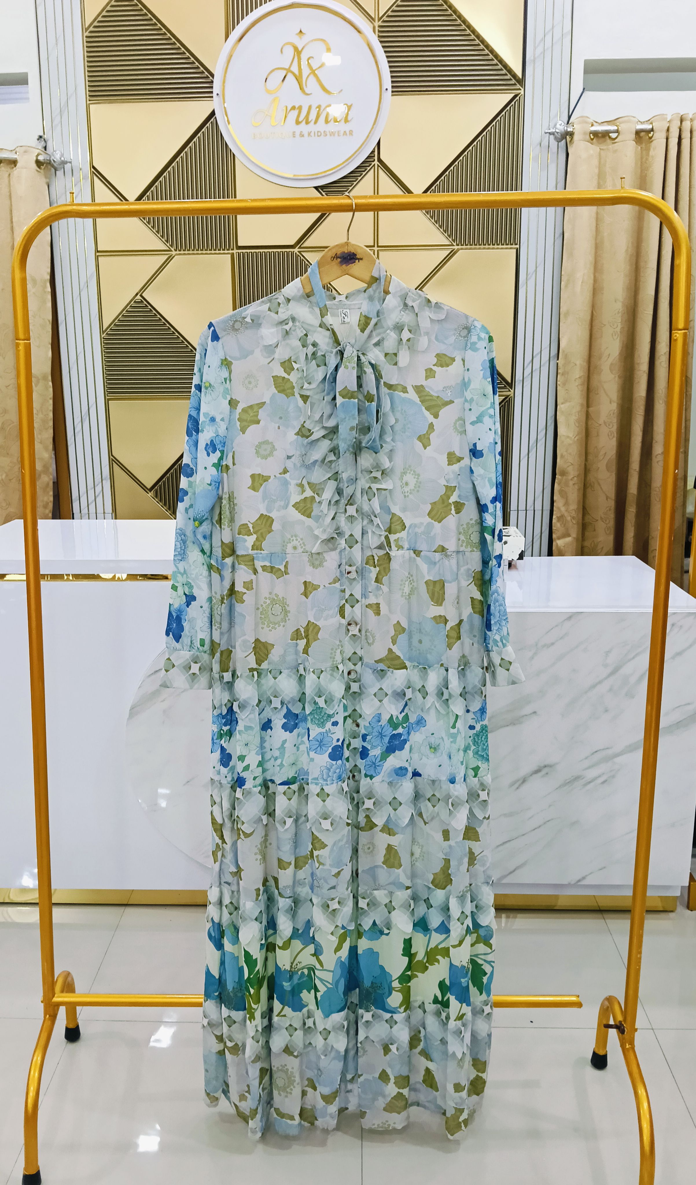 Dress soira ceruty